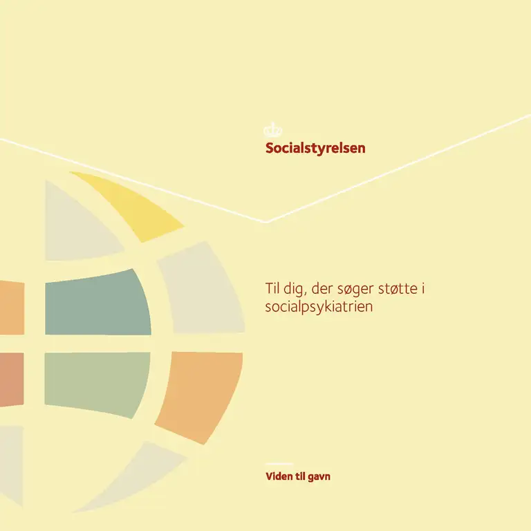 Forside: Til dig der søger støtte i socialpsykiatrien