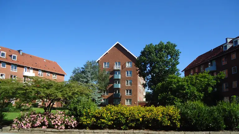 Billede af almenboligafdeling på Frederiksberg, Peter Graus Vej