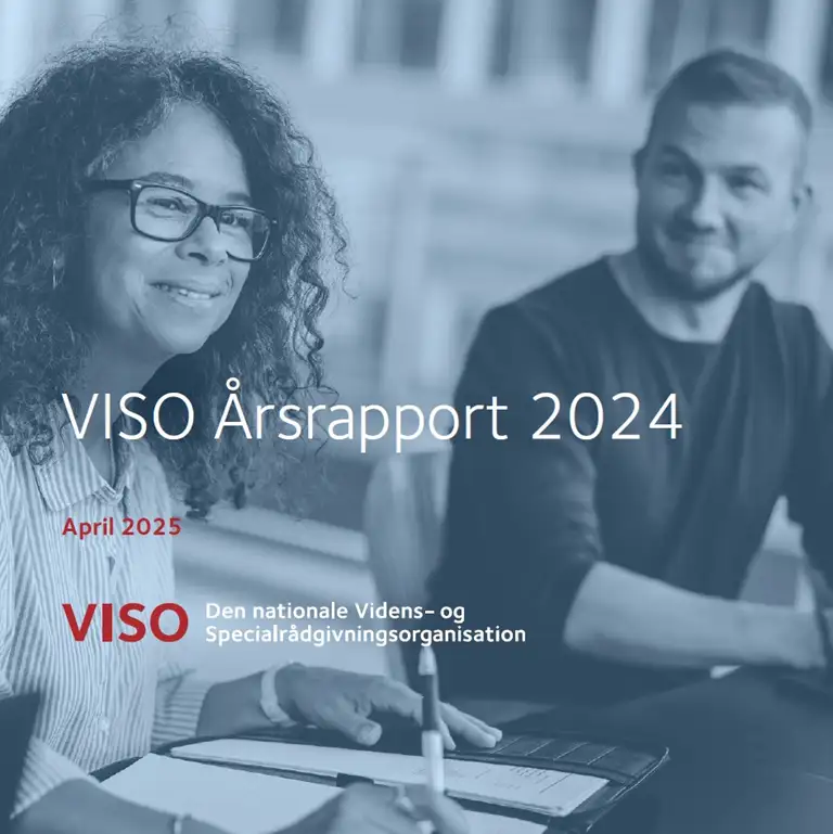 Forsiden af VISOs årsrapport 2024